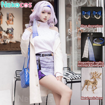 【Nekocos】Game Honkai: Star Rail Cosplay Castorice Cosplay Costume | In Stock