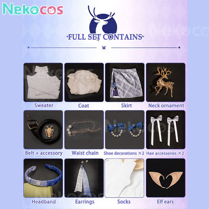 【Nekocos】Game Honkai: Star Rail Cosplay Castorice Cosplay Costume | In Stock