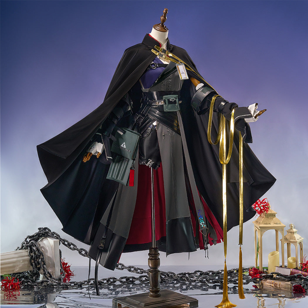 【Nekocos】Game Arknights Cosplay Ch'en the Dawnstreak Cosplay Costume Premium Edition | Custom-Tailor