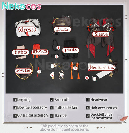 【Nekocos】Game Wuthering Waves Cosplay ChangLi Cosplay Costume Premium Edition | Custom-Tailor