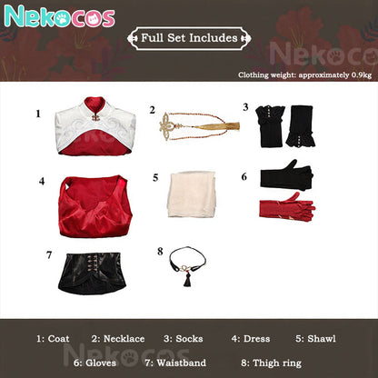 【Nekocos】Game Wuthering Waves Cosplay Changli Cosplay Costume | Custom-Tailor