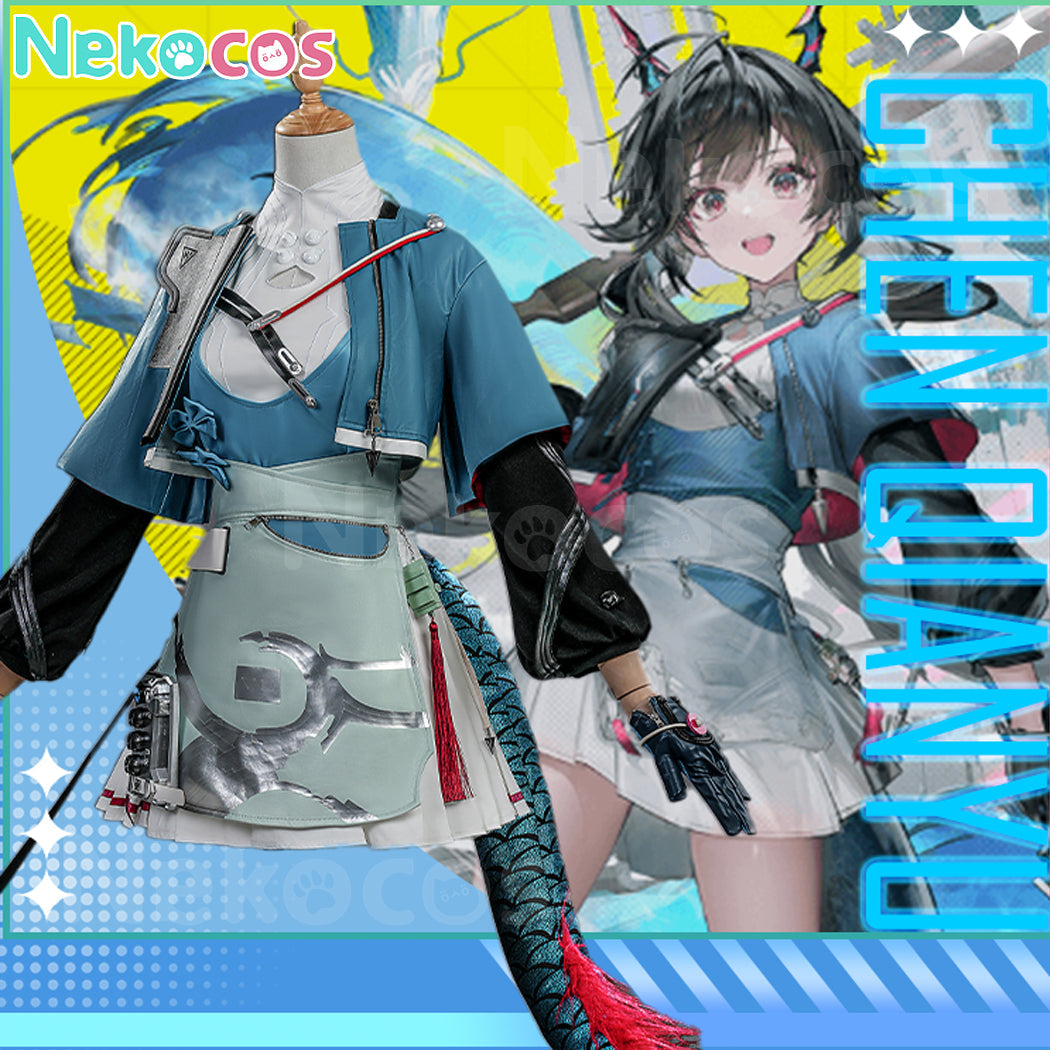 【Nekocos】Game Arknights: Endfield Cosplay Chen Qianyu Cosplay Costume | Custom-Tailor