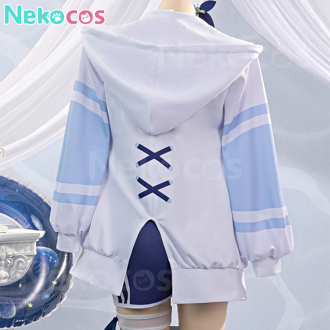 【Nekocos】Game Uma Musume Pretty Derby Cosplay Cheval Grand Swimsuit Cosplay Costume | Custom-Tailor