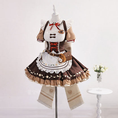 【Nekocos】Game Wuthering Waves Cosplay Chisa Cosplay Costume | In Stock