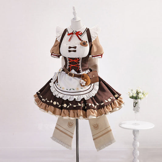 【Nekocos】Game Wuthering Waves Cosplay Chisa Cosplay Costume | In Stock