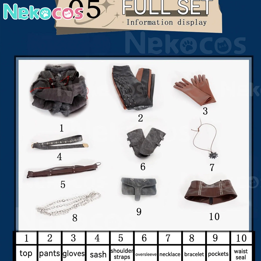 【Nekocos】Game Cosplay Ciri Cosplay Costume | Custom-Tailor