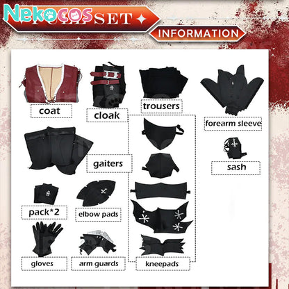 【Nekocos】Game Cosplay Clive Rosfield Cosplay Costume | Custom-Tailor