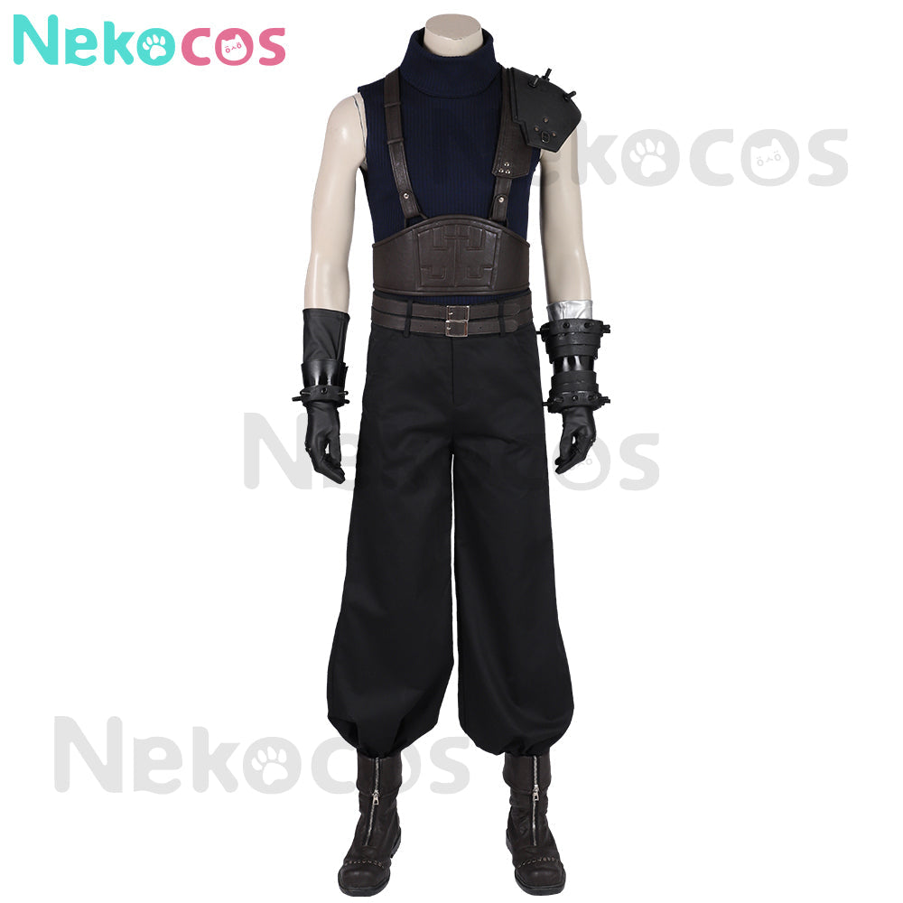 【Nekocos】Game Cosplay Remake Cloud Cosplay Costume | Custom-Tailor