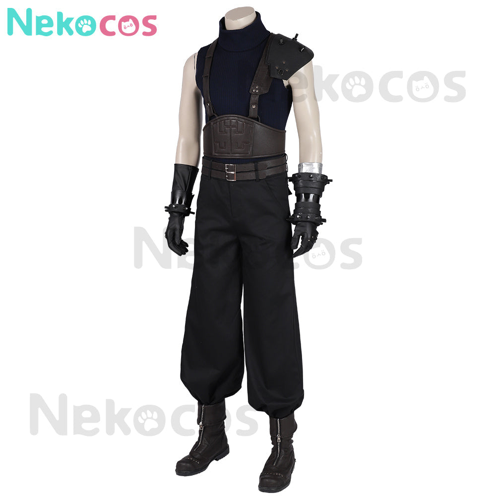 【Nekocos】Game Cosplay Remake Cloud Cosplay Costume | Custom-Tailor