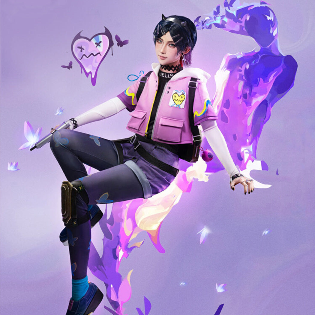 【Nekocos】Game Valorant Cosplay Clove Cosplay Costume | Custom-Tailor