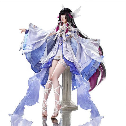 【Nekocos】Game Genshin Impact Cosplay Columbina Hyposelenia Cosplay Costume Premium Edition | Custom-Tailor