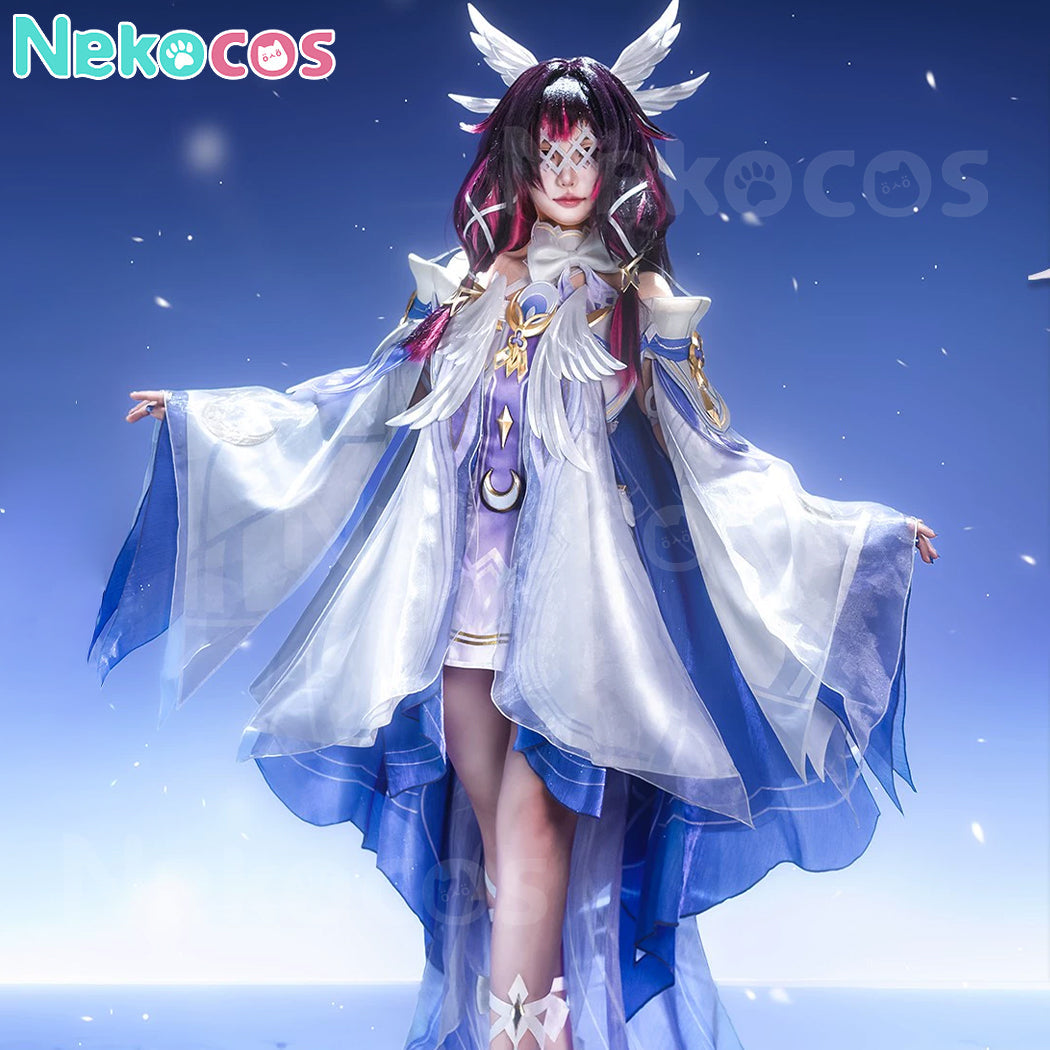 【Nekocos】Game Genshin Impact Cosplay Columbina Hyposelenia Cosplay Costume Premium Edition | Custom-Tailor