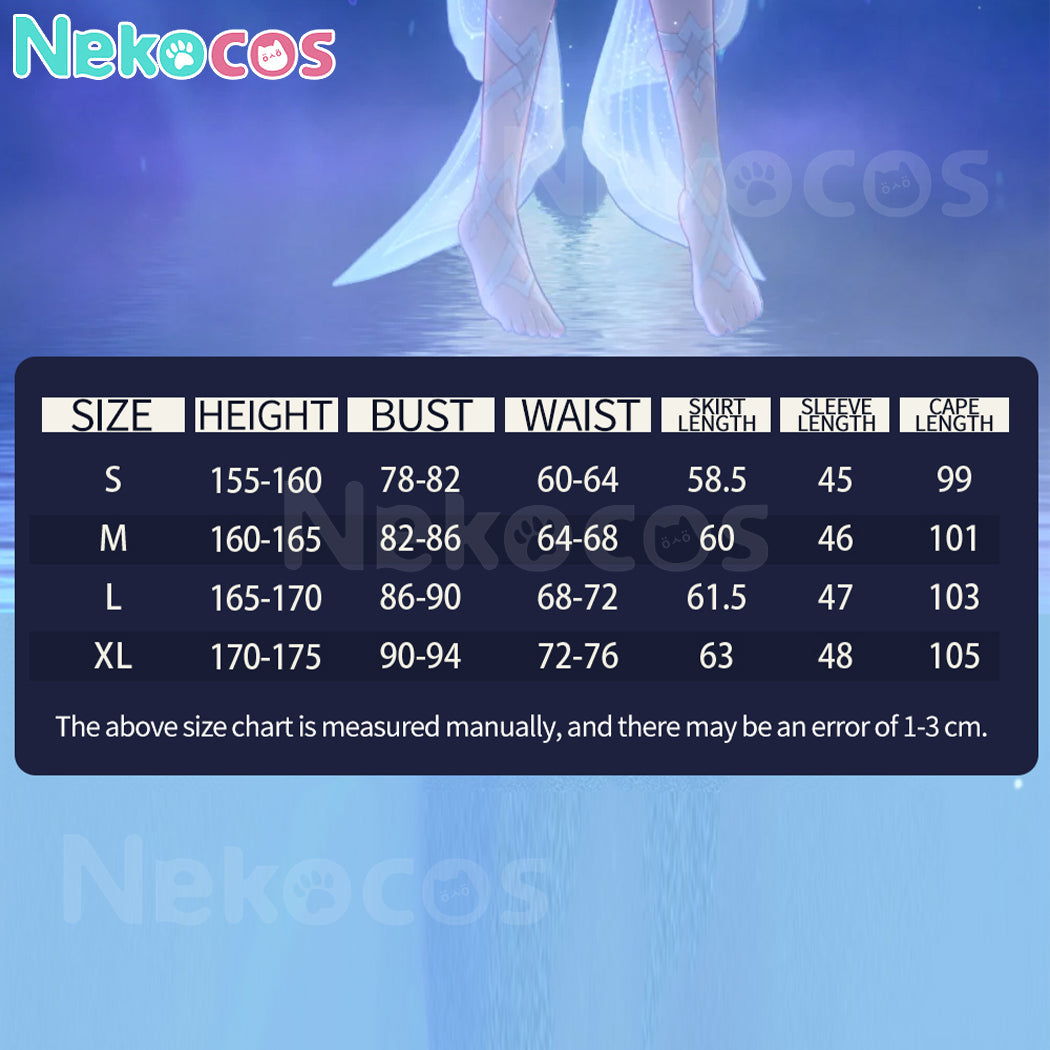 【Nekocos】Game Genshin Impact Cosplay Columbina Hyposelenia Cosplay Costume Premium Edition | Custom-Tailor