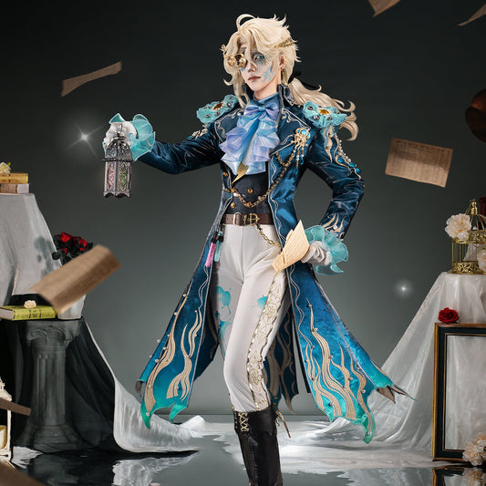 【Nekocos】Game Identity V Cosplay Composer Phantom Sail Cosplay Costume Premium Edition | In Stock