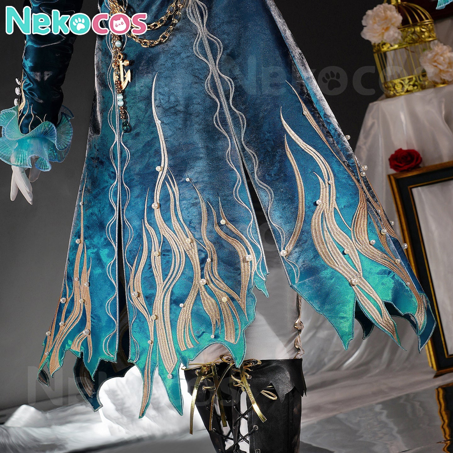 【Nekocos】Game Identity V Cosplay Composer Phantom Sail Cosplay Costume Premium Edition | In Stock