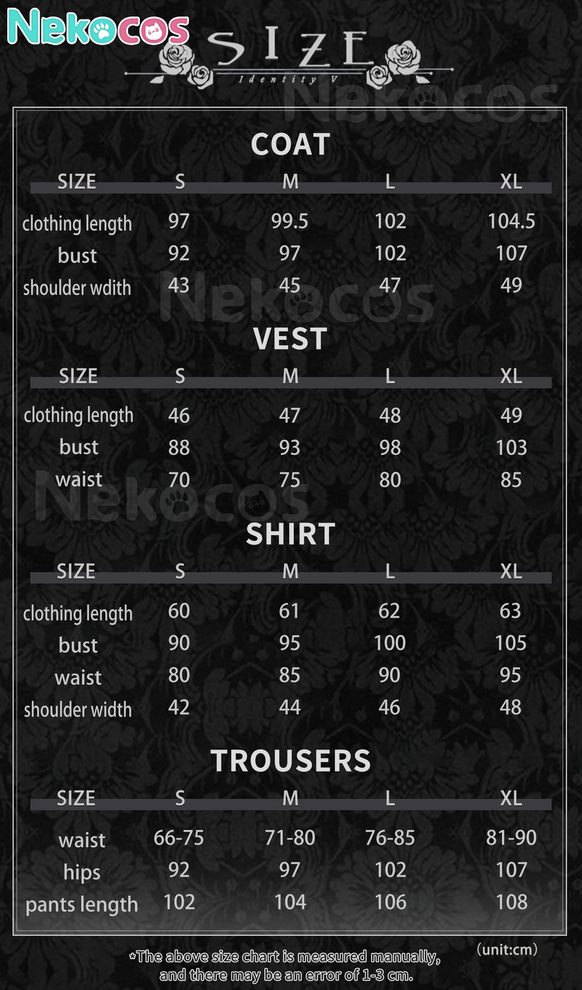 【Nekocos】Game Identity V Cosplay Blending Cosplay Costume Premium Edition | Custom-Tailor