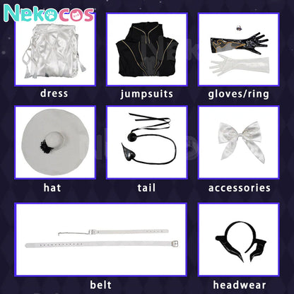 【Nekocos】Game Honkai: Star Rail Cosplay Constance "The Dahlia" Cosplay Costume Premium Edition | In Stock