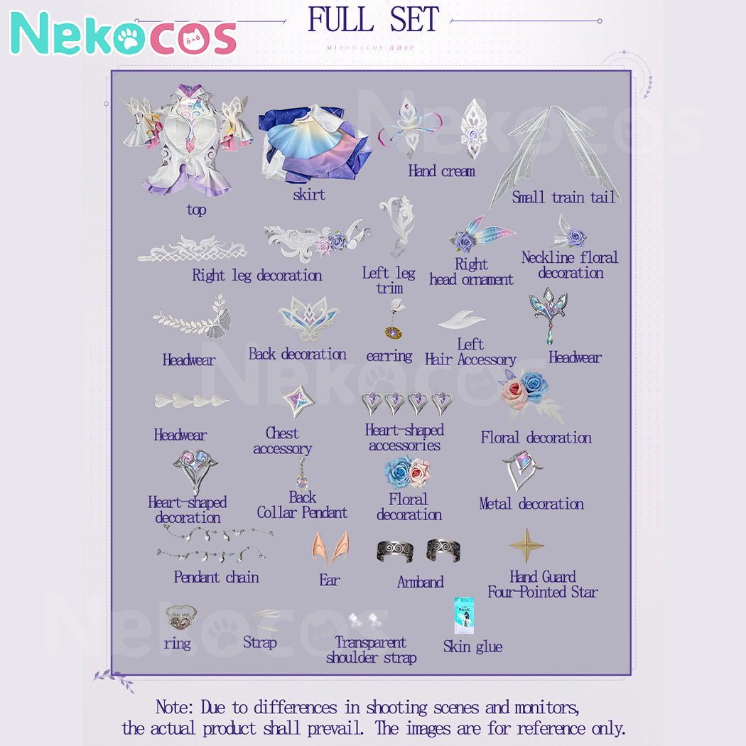 【Nekocos】Game Honkai: Star Rail Cosplay Cyrene Cosplay Costume Premium Edition | Custom-Tailor