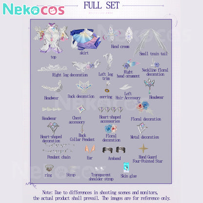 【Nekocos】Game Honkai: Star Rail Cosplay Cyrene Cosplay Costume Premium Edition | Custom-Tailor