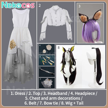 【Nekocos】Game Uma Musume Pretty Derby Cosplay Dream Journey Cosplay Costume | Custom-Tailor