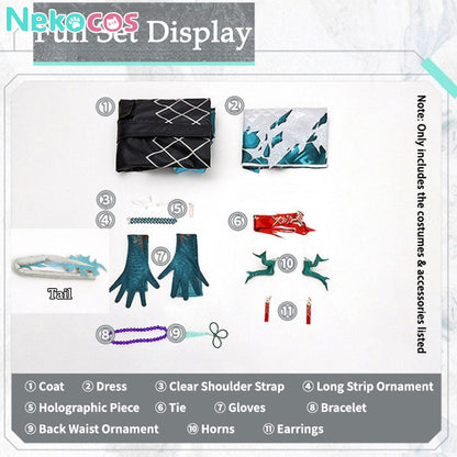 Dusk Arknights Cosplay Costume - Premium Edition AvailableAnime,Arknights,Costume