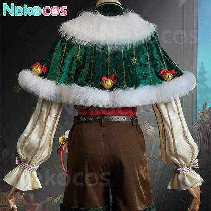 【Nekocos】Game Identity Ⅴ Cosplay Edgar Valden Christmas Cosplay Costume Premium Edition | Custom-Tailor