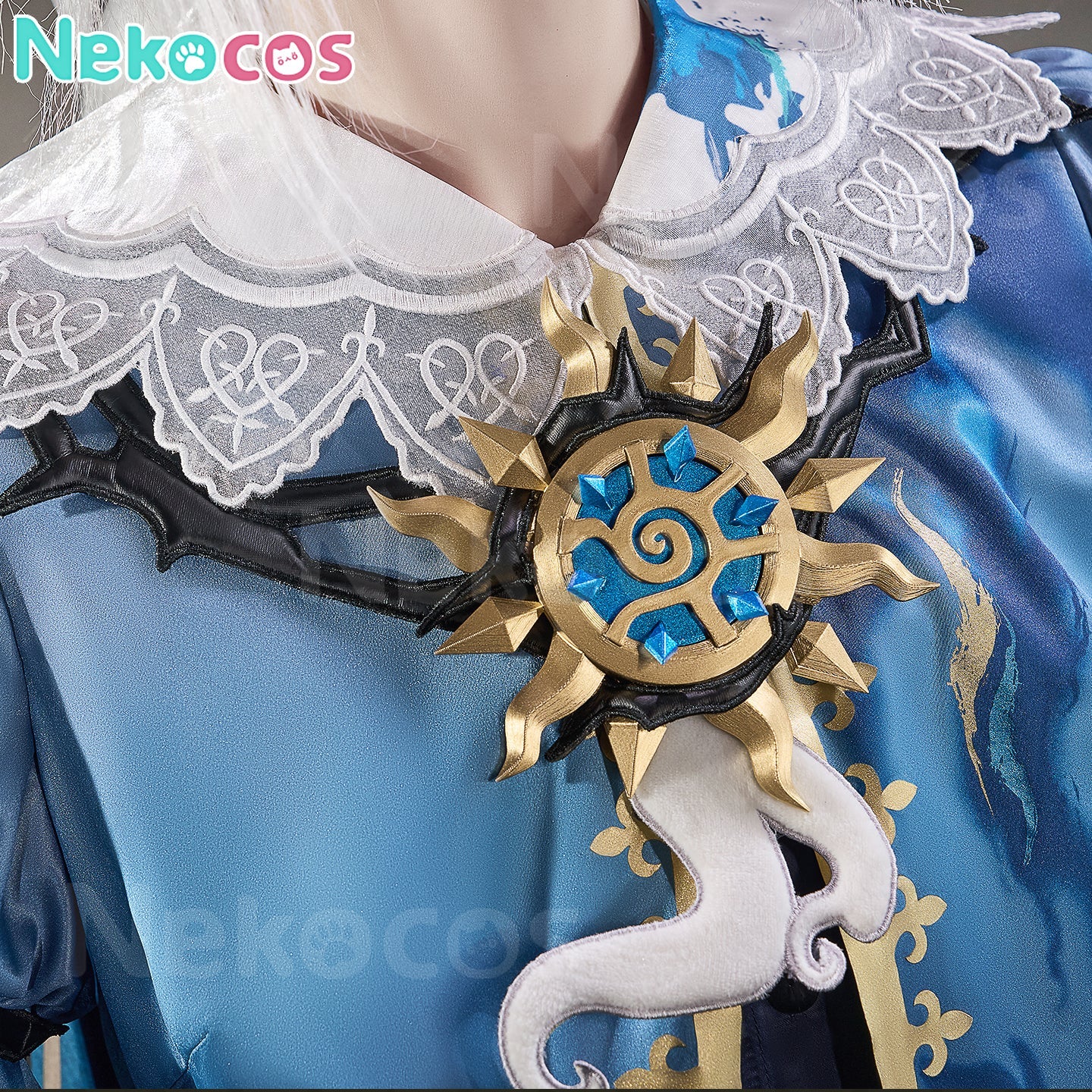【Nekocos】Game Identity V Cosplay Deep Blue Cosplay Costume Premium Edition | Custom-Tailor