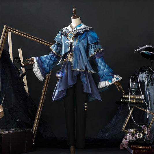 【Nekocos】Game Identity V Edgar Valden Deep Blue Cosplay Costume | Custom-Tailor