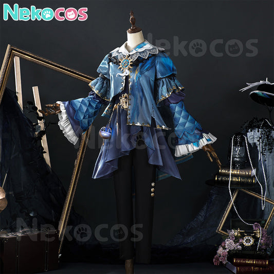 【Nekocos】Game Identity V Edgar Valden Deep Blue Cosplay Costume | Custom-Tailor