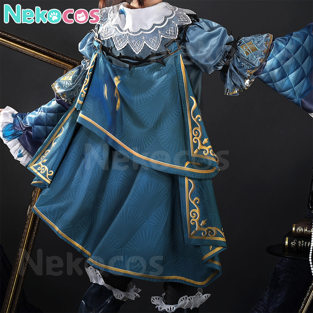 【Nekocos】Game Identity V Edgar Valden Deep Blue Cosplay Costume | Custom-Tailor