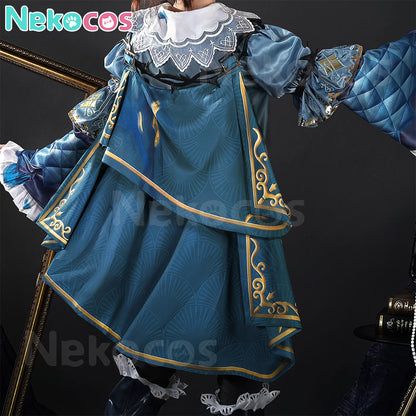 【Nekocos】Game Identity V Edgar Valden Deep Blue Cosplay Costume | Custom-Tailor