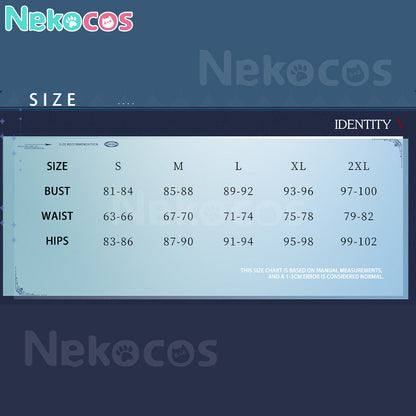 【Nekocos】Game Identity V Edgar Valden Deep Blue Cosplay Costume | Custom-Tailor