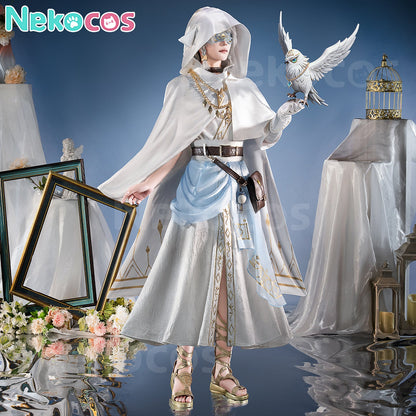 【Nekocos】Game Identity Ⅴ Cosplay Pure White Prophet Cosplay Costume Premium Edition | In Stock