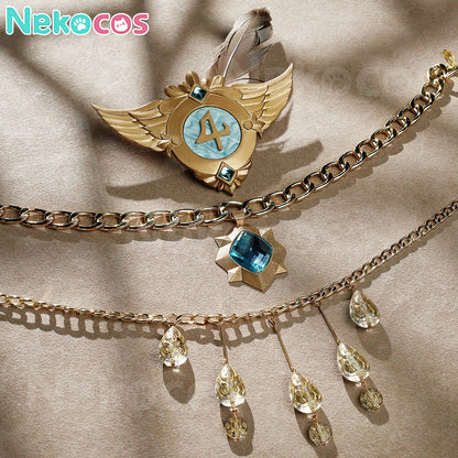 【Nekocos】Game Identity Ⅴ Cosplay Pure White Prophet Cosplay Costume Premium Edition | In Stock