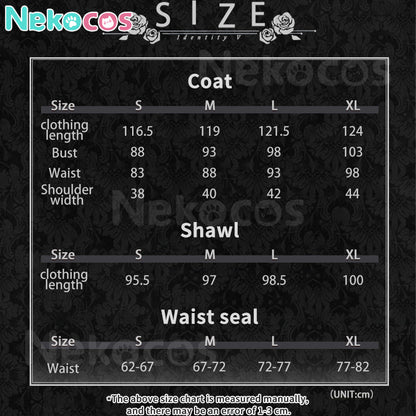 【Nekocos】Game Identity Ⅴ Cosplay Pure White Prophet Cosplay Costume Premium Edition | In Stock