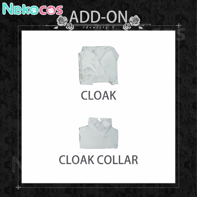 【Nekocos】Game Identity Ⅴ Cosplay Pure White Prophet Cosplay Costume Premium Edition | In Stock