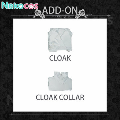 【Nekocos】Game Identity Ⅴ Cosplay Pure White Prophet Cosplay Costume Premium Edition | In Stock