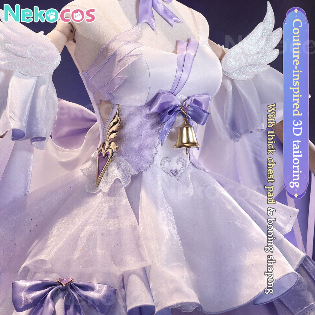 【Nekocos】Game Honkai Impact 3rd Cosplay Elysia Song Among the Flowers Cosplay Costume Premium Edition | Custom-Tailor