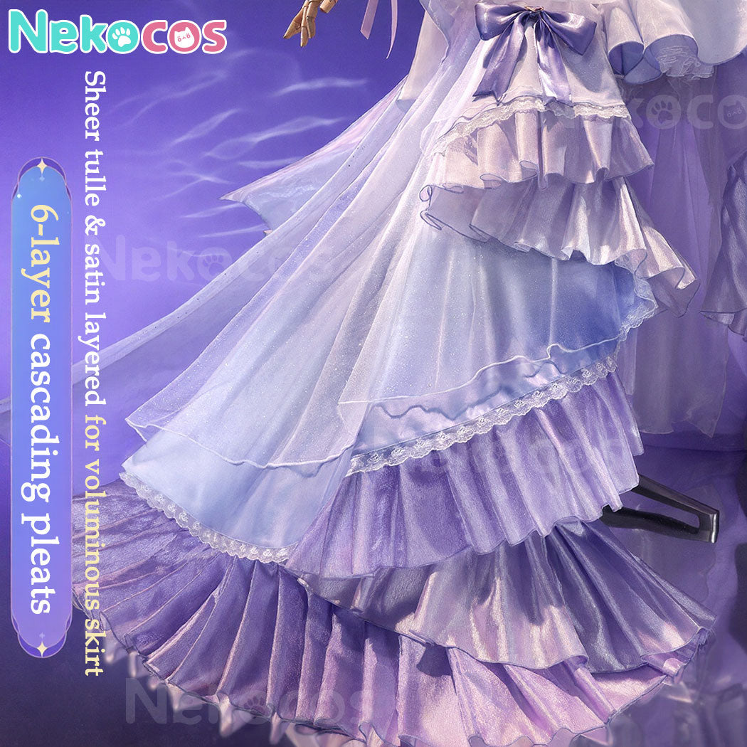 【Nekocos】Game Honkai Impact 3rd Cosplay Elysia Song Among the Flowers Cosplay Costume Premium Edition | Custom-Tailor