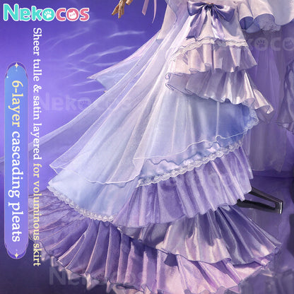 【Nekocos】Game Honkai Impact 3rd Cosplay Elysia Song Among the Flowers Cosplay Costume Premium Edition | Custom-Tailor
