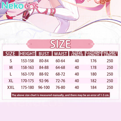【Nekocos】Game Honkai Impact 3rd Cosplay Elysia Fairy of Love’s Wish Cosplay Costume Premium Edition | Custom-Tailor