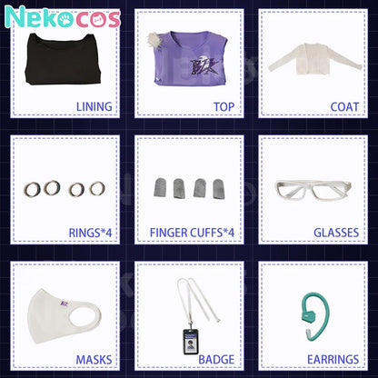 【Nekocos】Game Identity V Cosplay Embalmer - BLK.Aesop Cosplay Costume | Custom-Tailor