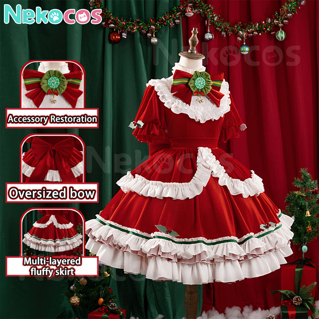 【Nekocos】Game Identity Ⅴ Cosplay Christmas Emma Woods Cosplay Costume | In Stock
