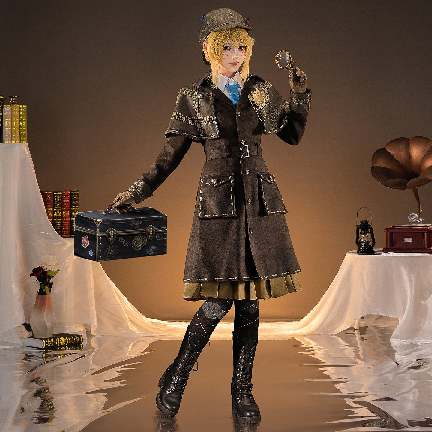 【Nekocos】Game Identity V Cosplay Lady Truth Cosplay Costume Premium Edition | Custom-Tailor