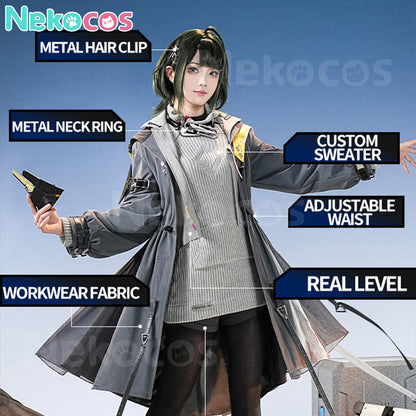 【Nekocos】Game Arknights: Endfield Cosplay Endministrator Cosplay Costume Premium Edition | In Stock