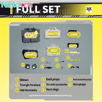 【Nekocos】Game Arknights: Endfield Cosplay Endministrator Cosplay Costume Premium Edition | In Stock
