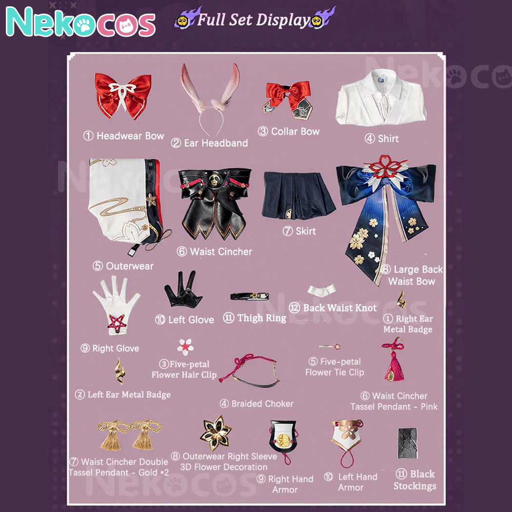 【Nekocos】Game Honkai:Star Rail Cosplay  Evanescia Cosplay Costume Premium Edition | Custom-Tailor