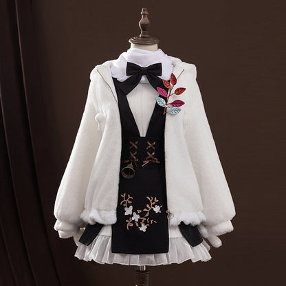 【Nekocos】Game Arknights Cosplay Eyjafjalla Cosplay Costume Premium Edition | Custom-Tailor