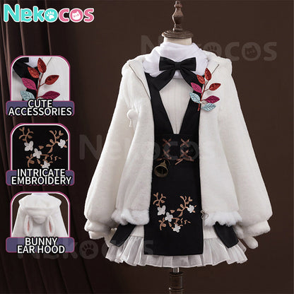 【Nekocos】Game Arknights Cosplay Eyjafjalla Cosplay Costume Premium Edition | Custom-Tailor