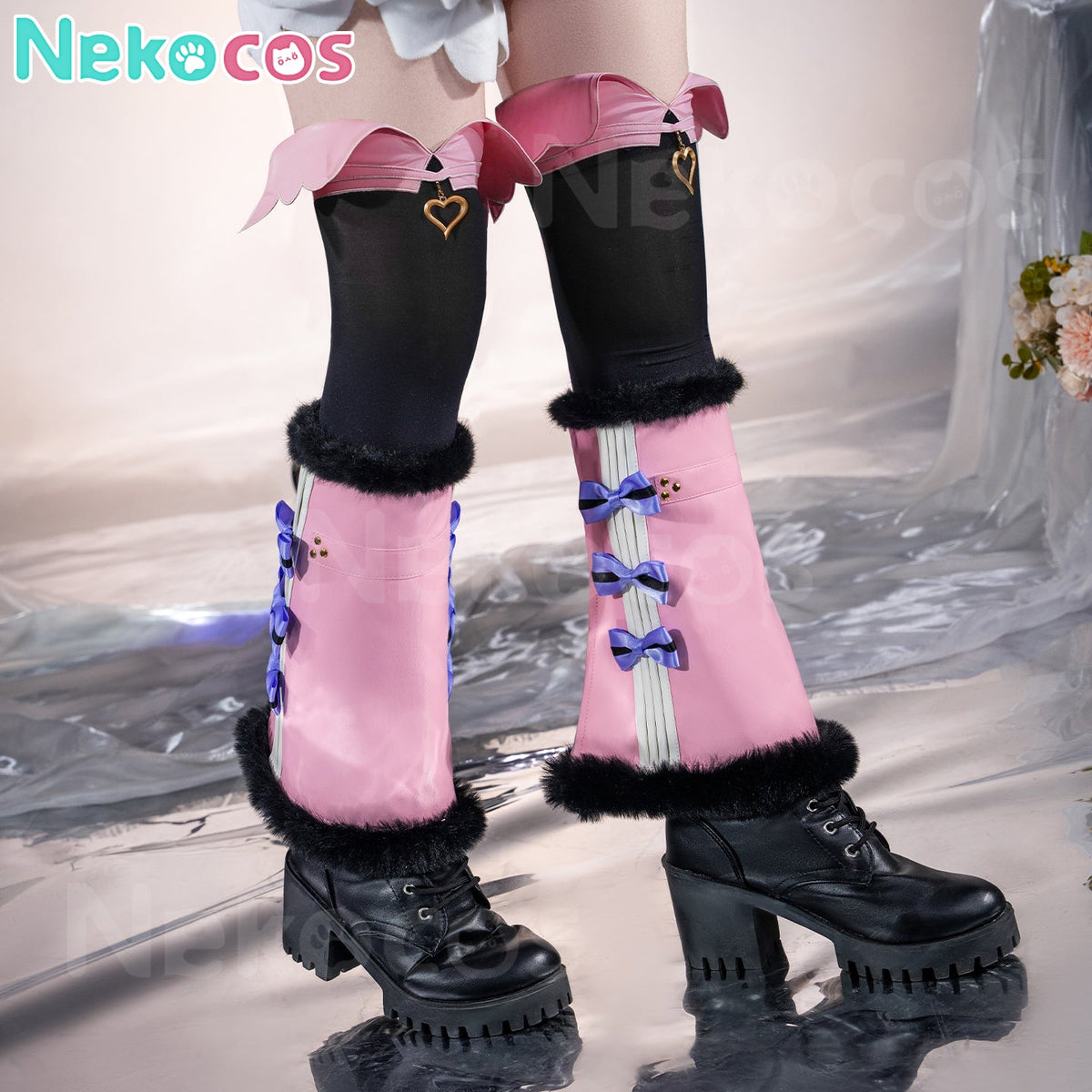 【Nekocos】Game Arknights Cosplay Eyjafjalla Fluffy Little Witch Cosplay Costume Premium Edition | Custom-Tailor